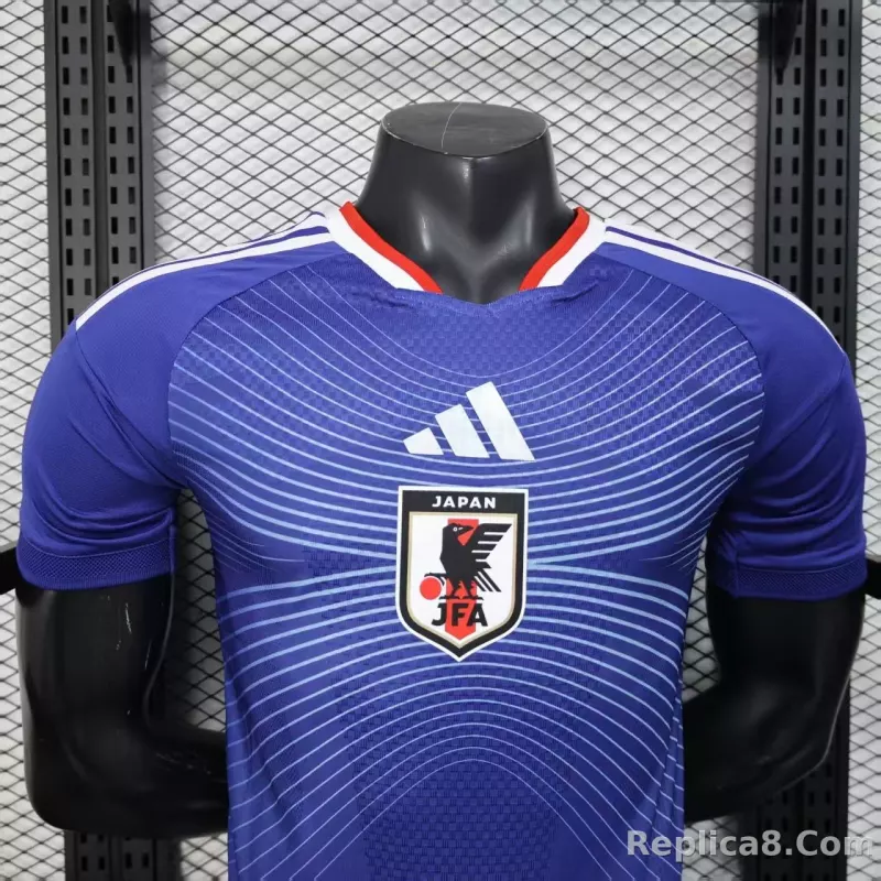 2026 Japan World Cup Home Soccer Jersey Player Edition - detail