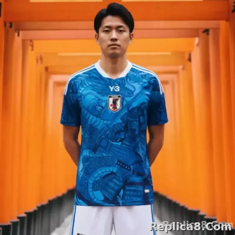 2026 Japan Y-3 Samurai Soccer Jersey - detail