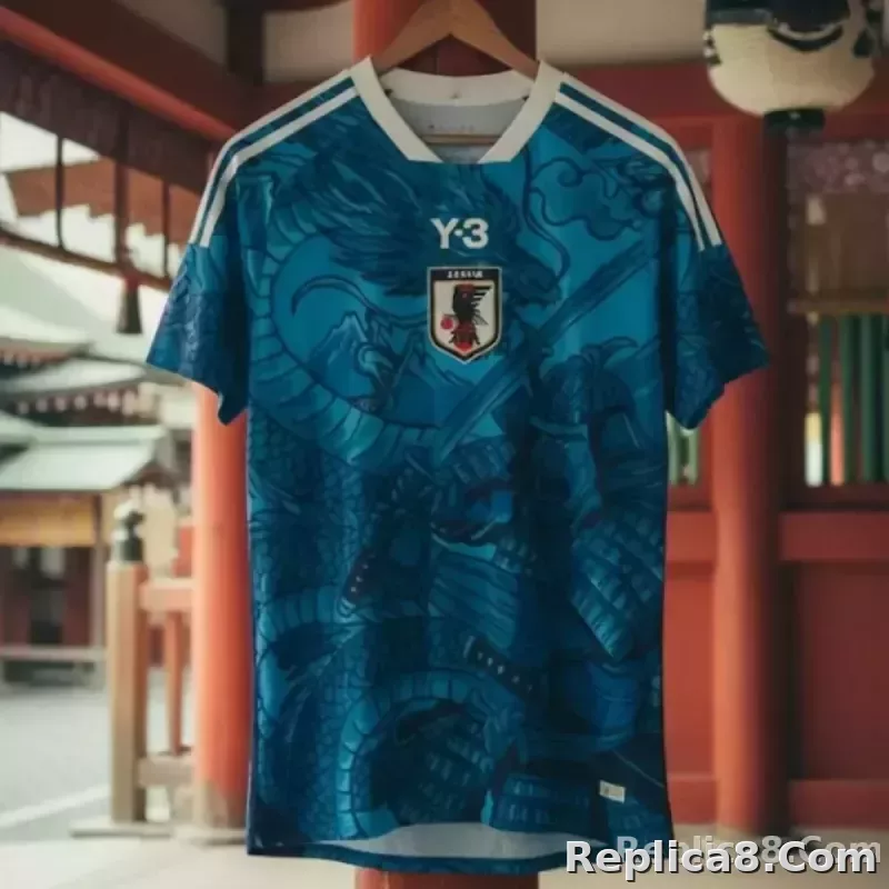 2026 Japan Y-3 Samurai Soccer Jersey - detail