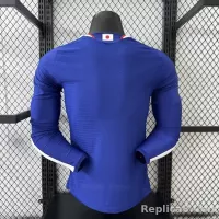 2026 Japan World Cup Home Soccer Jersey Player Edition Long Sleeve - view 3