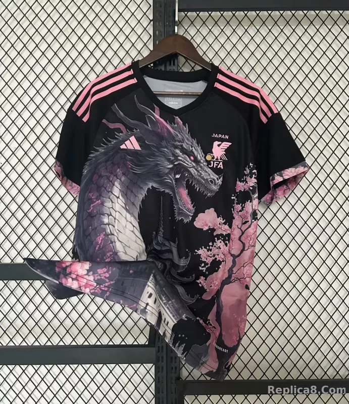 2023 Japan Pink Dragon Kit Special Edition Shirt Soccer Jerseys - detail