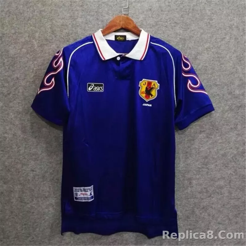 1998 Japan Home World Cup Soccer Jersey - detail