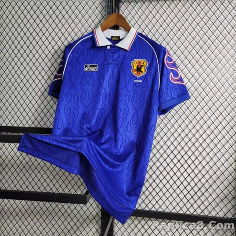 1998 Japan Home World Cup Soccer Jersey - detail