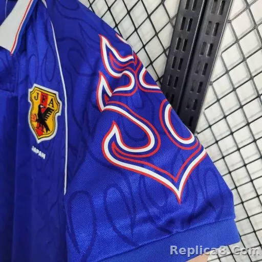 1998 Japan Home World Cup Soccer Jersey - detail