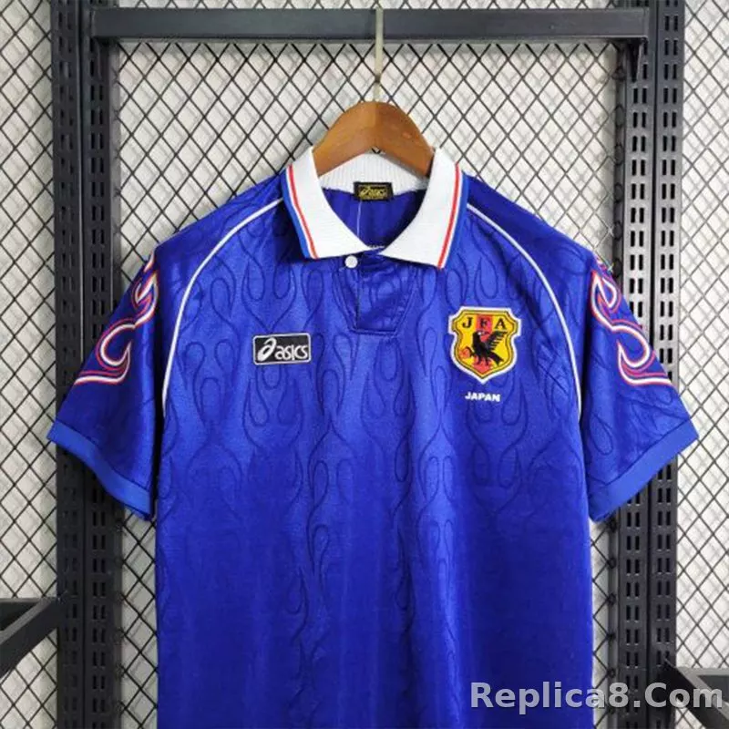 1998 Japan Home World Cup Soccer Jersey - detail