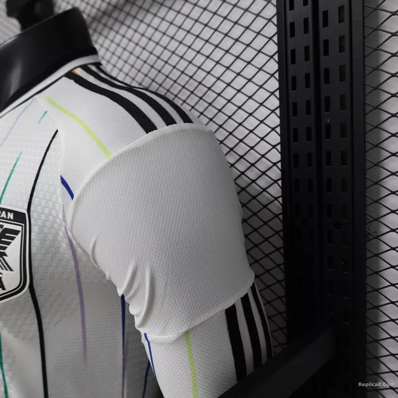 2026 Japan World Cup Away Soccer Jersey Player Edition Long Sleeve - detail