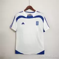 2004 Greece Euro Cup Away Football Retro Jersey - view 1