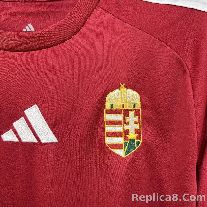 2026 Hungary Home Football Jersey - detail
