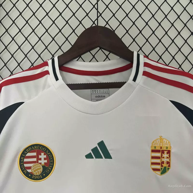 2024 Hungary Euro Cup Away Football Jersey - detail