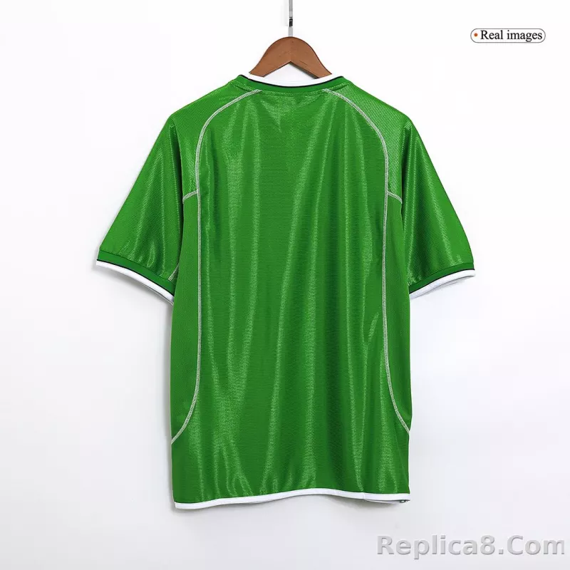 2002 Ireland Home Retro Jersey - detail