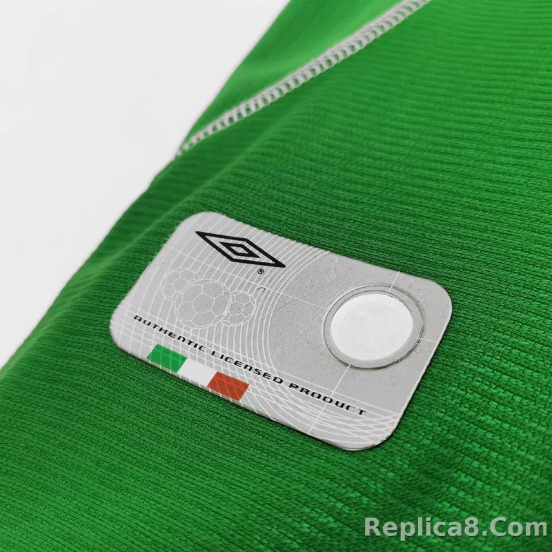 2002 Ireland Home Retro Jersey - detail