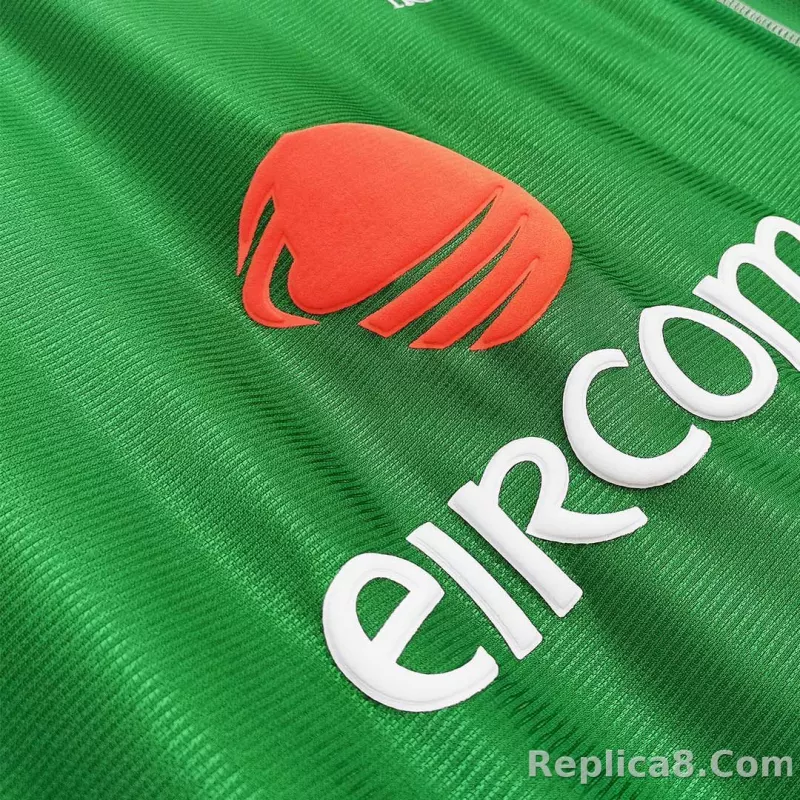 2002 Ireland Home Retro Jersey - detail