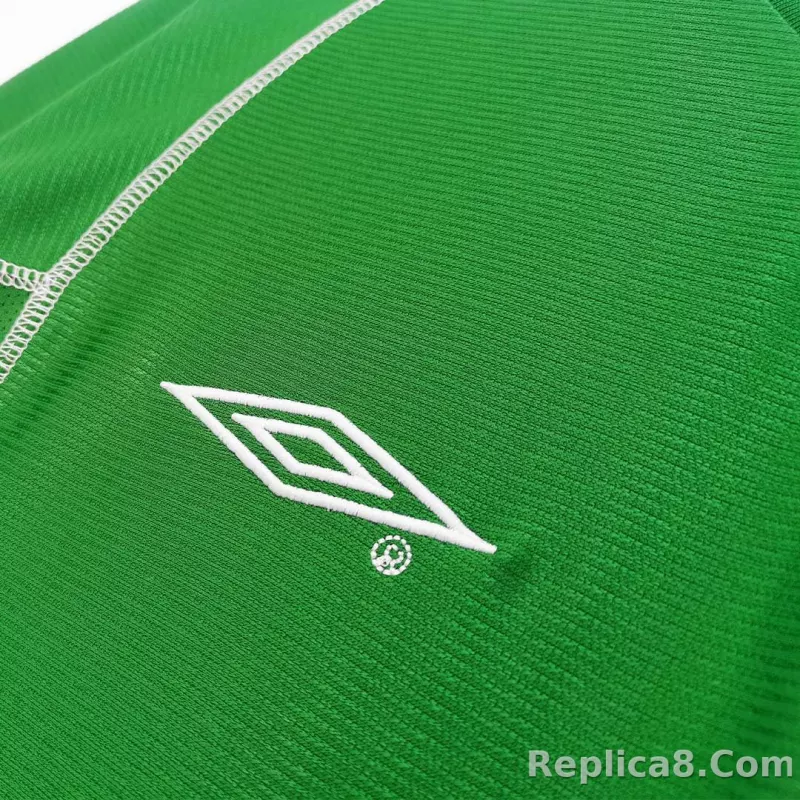 2002 Ireland Home Retro Jersey - detail