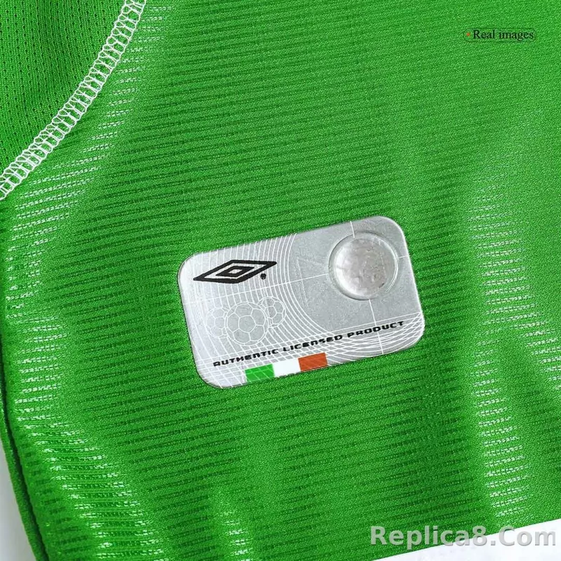 2002 Ireland Home Retro Jersey - detail