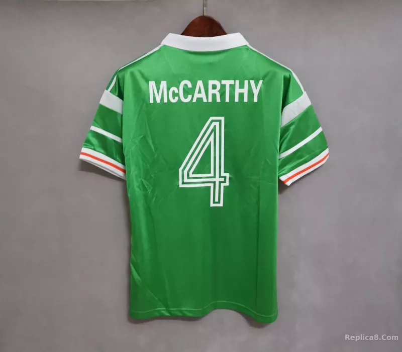 1988 Ireland Home Retro Jersey - detail