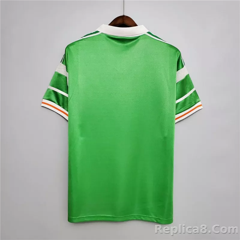 1988 Ireland Home Retro Jersey - detail