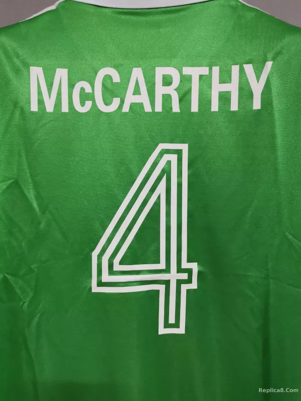 1988 Ireland Home Retro Jersey - detail