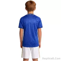 2026 Italy World Cup Home Soccer Kids Kit Jersey+Shorts - view 5