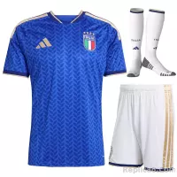 2026 Italy World Cup Home Soccer Full Kit Jersey+Shorts+Socks - view 1