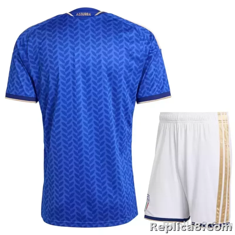 2026 Italy World Cup Home Soccer Kit Jersey+Shorts - detail