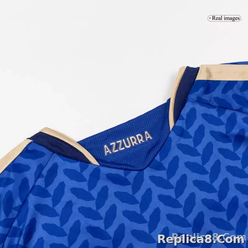 2026 Italy World Cup Home Soccer Kit Jersey+Shorts - detail