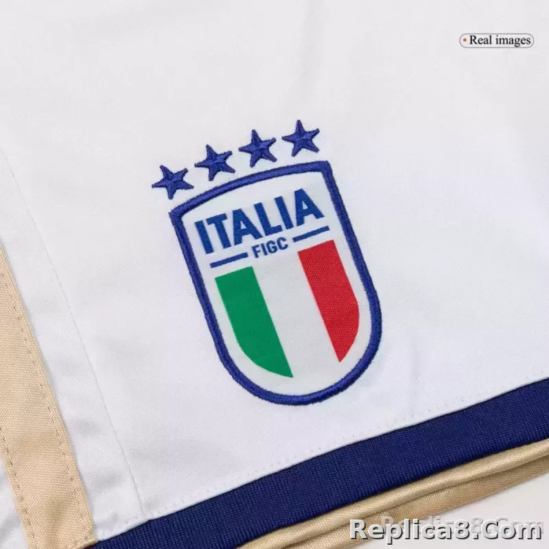 2026 Italy World Cup Home Soccer Kids Full Kit Jersey+Shorts+Socks - detail
