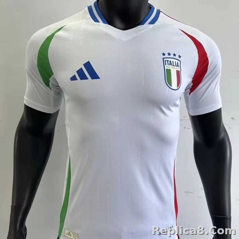 2024 Italy Euro Cup Away Jersey Player Version