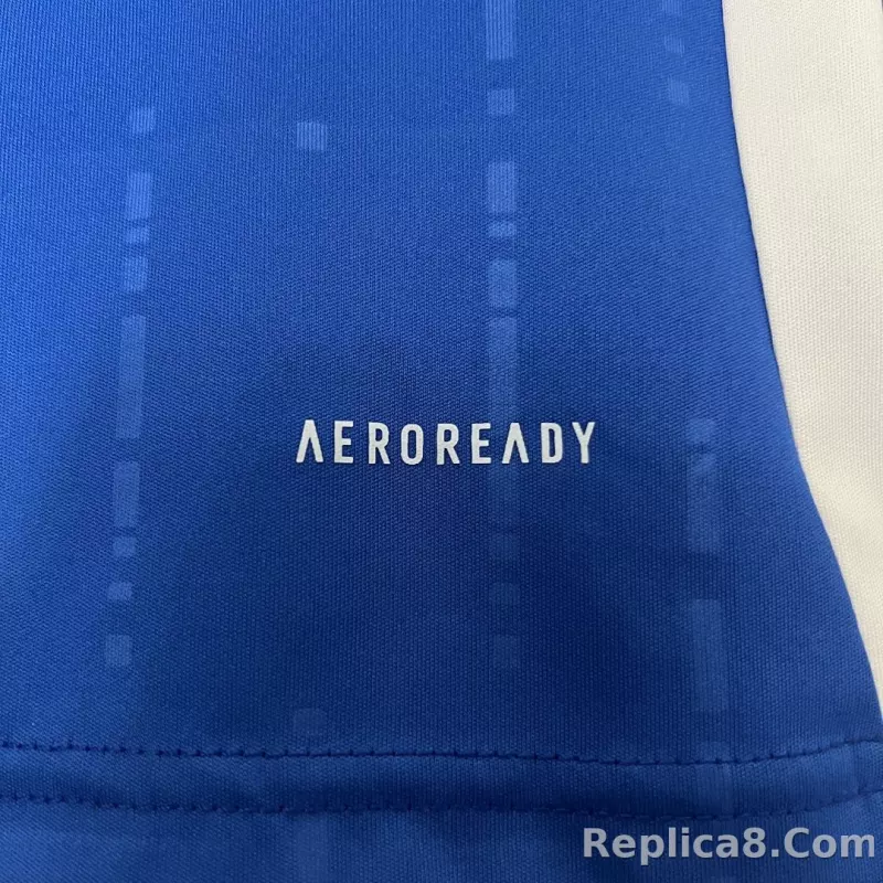 2024 Italy Euro Cup Home Kids Kit Jersey+Shorts - detail