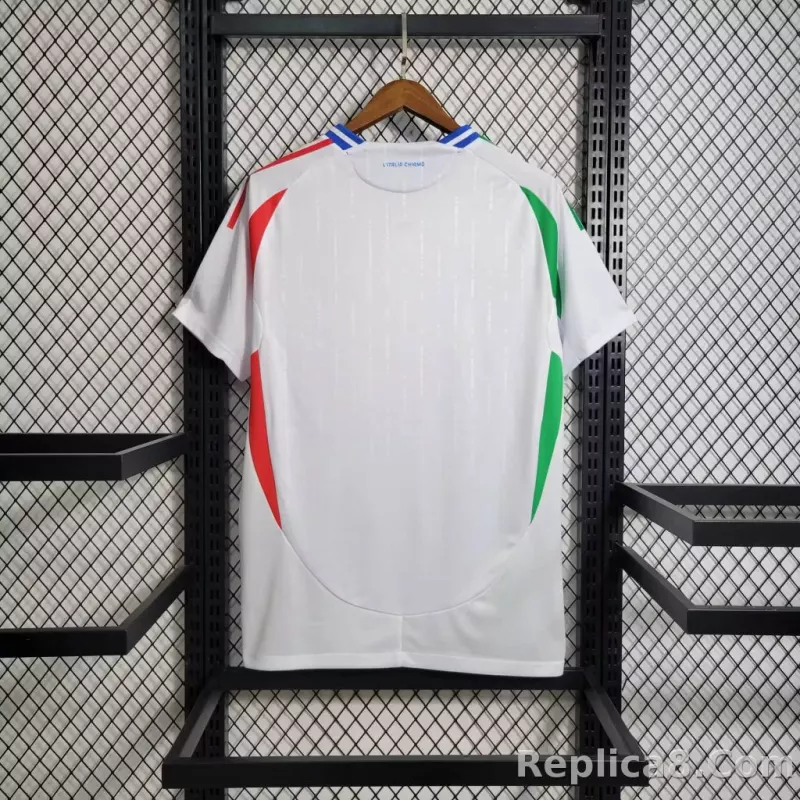 2024 Italy Euro Cup Away Jersey - detail