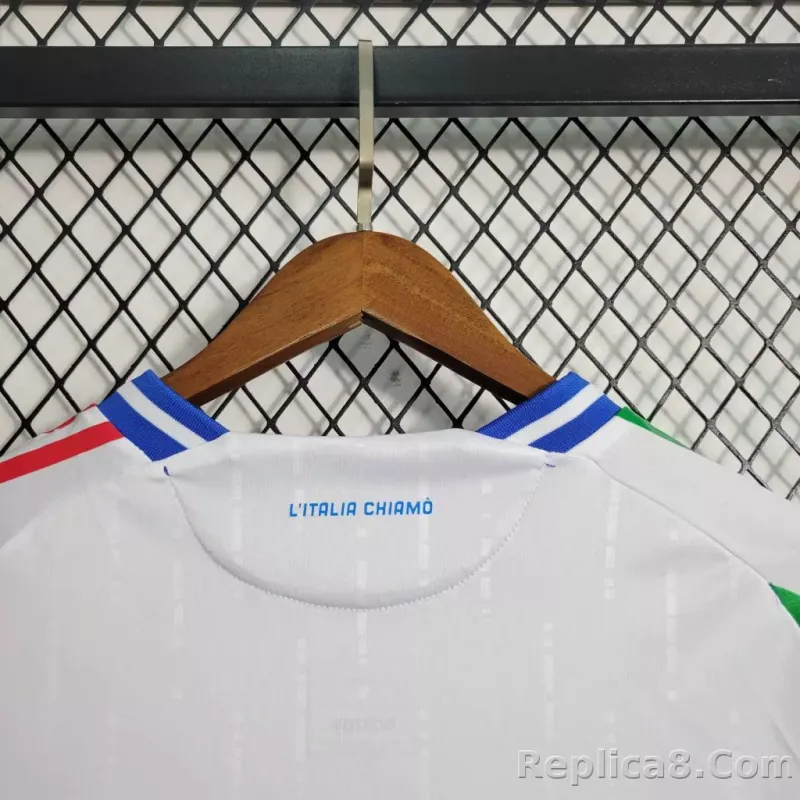 2024 Italy Euro Cup Away Jersey - detail
