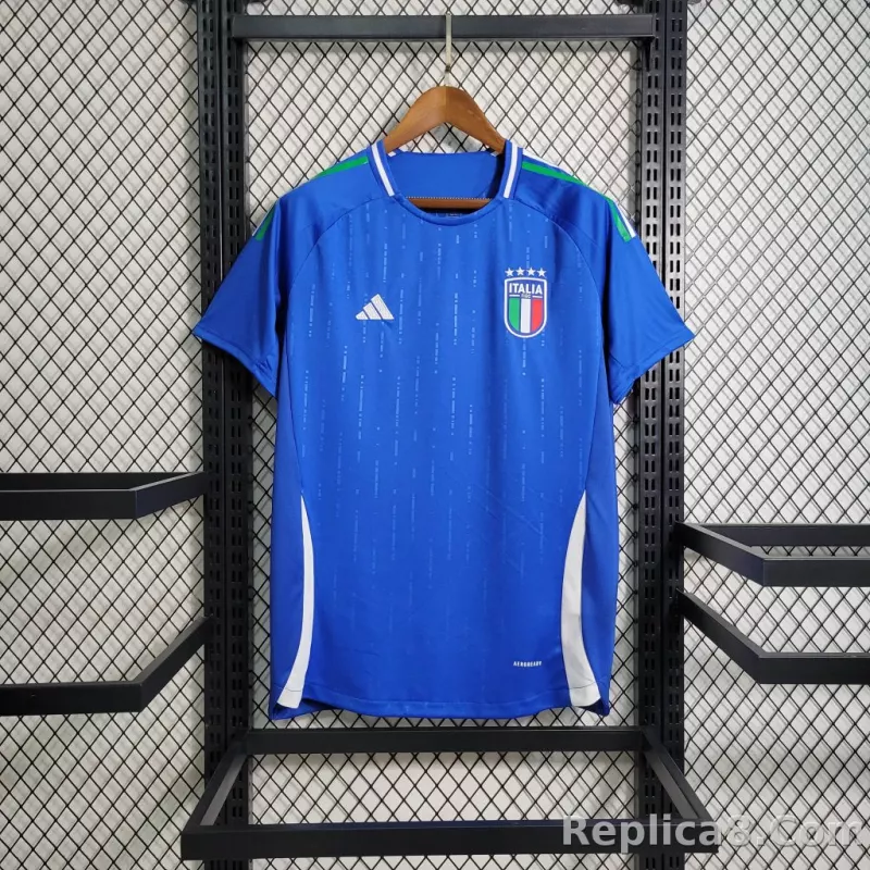 2024 Italy Euro Cup Home Jersey