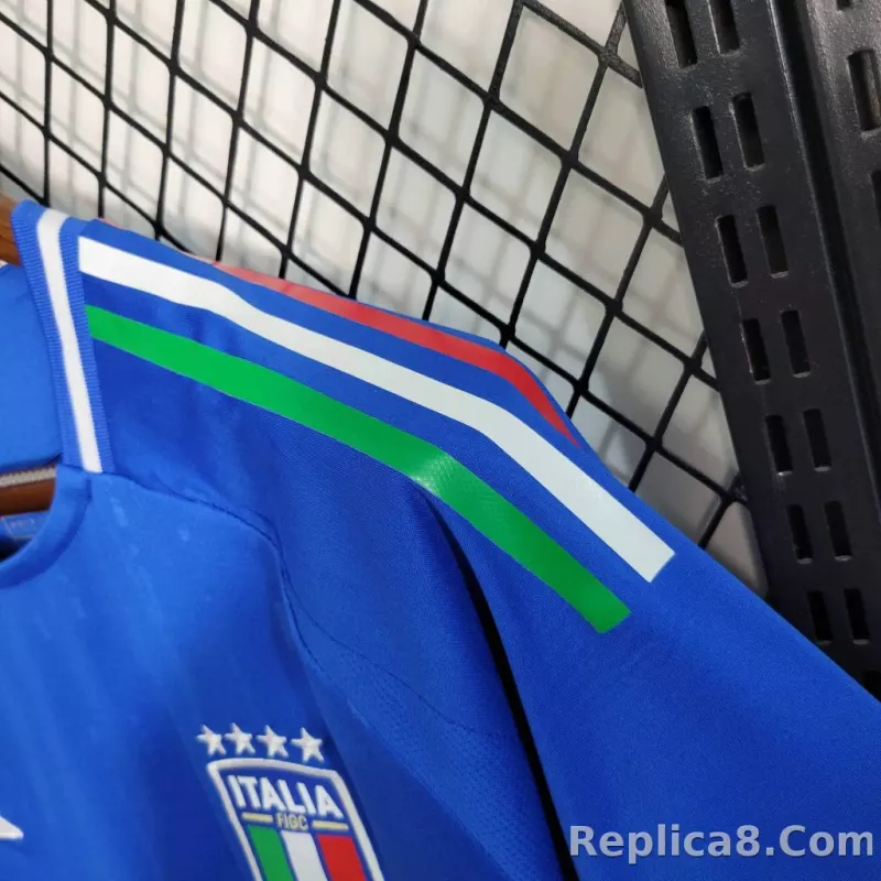 2024 Italy Euro Cup Home Jersey - detail