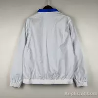 2023-2024 Italy Reversible Windbreaker （White-Blue）Soccer Jersey 1:1 Thai Quality - view 12