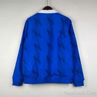 2023-2024 Italy Reversible Windbreaker （White-Blue）Soccer Jersey 1:1 Thai Quality - view 14