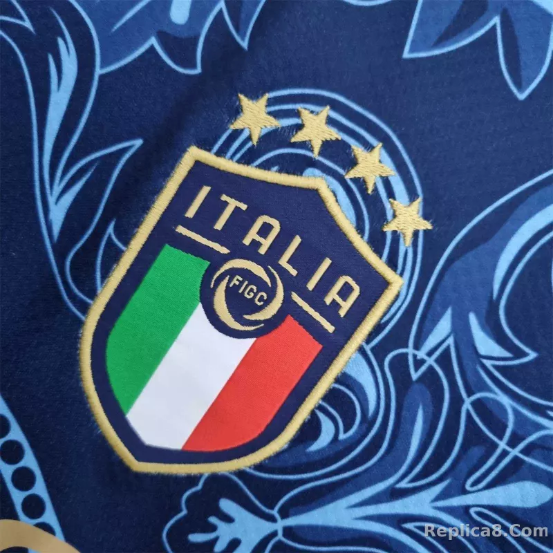 2022 Italy x Versace Special Jersery - detail