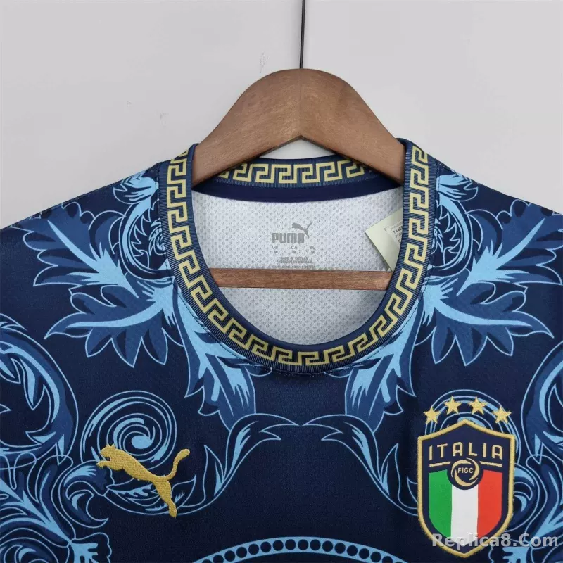 2022 Italy x Versace Special Jersery - detail