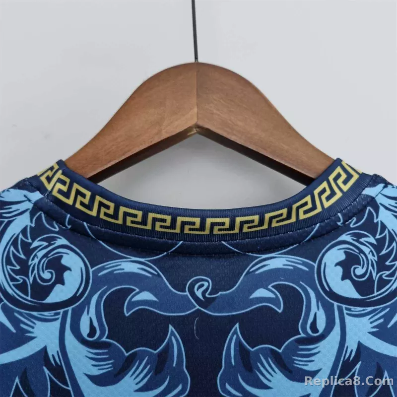 2022 Italy x Versace Special Jersery - detail