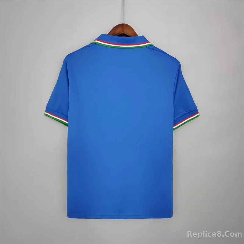 1982 Italy Home World Cup Retro Jersey - detail