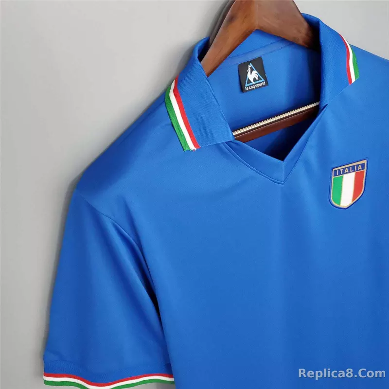 1982 Italy Home World Cup Retro Jersey - detail