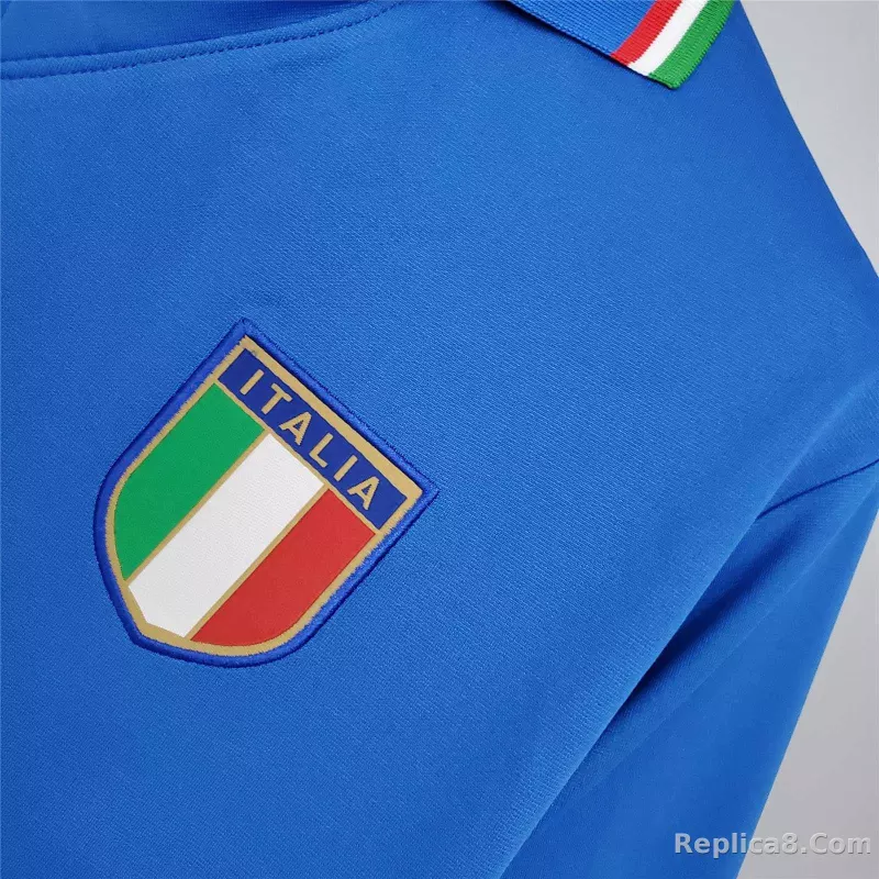1982 Italy Home World Cup Retro Jersey - detail