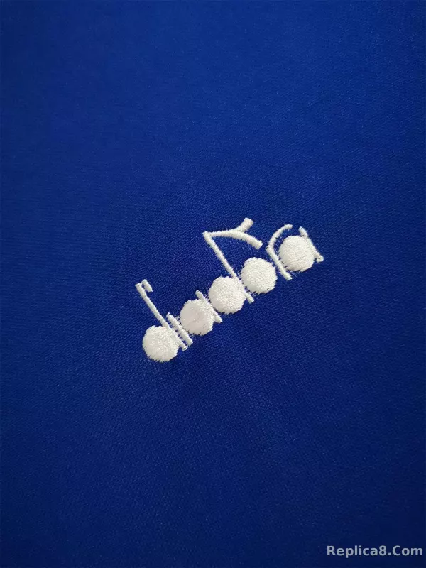 1990 Italy Home World Cup Retro Jersey - detail