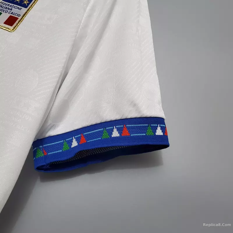 1994 Italy Away World Cup Retro Jersey - detail