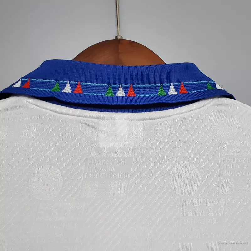 1994 Italy Away World Cup Retro Jersey - detail