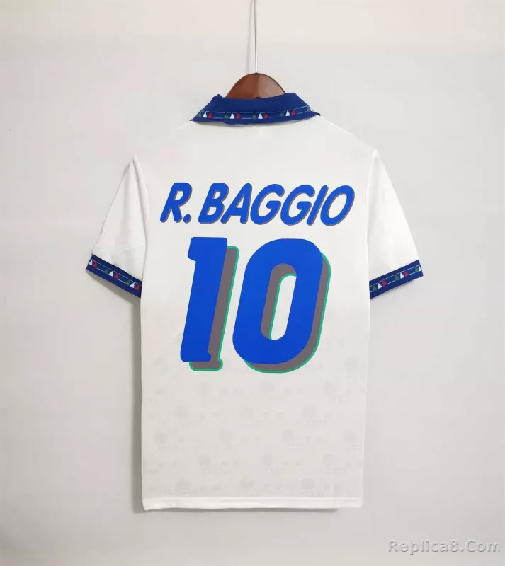 1994 Italy Away World Cup Retro Jersey - detail