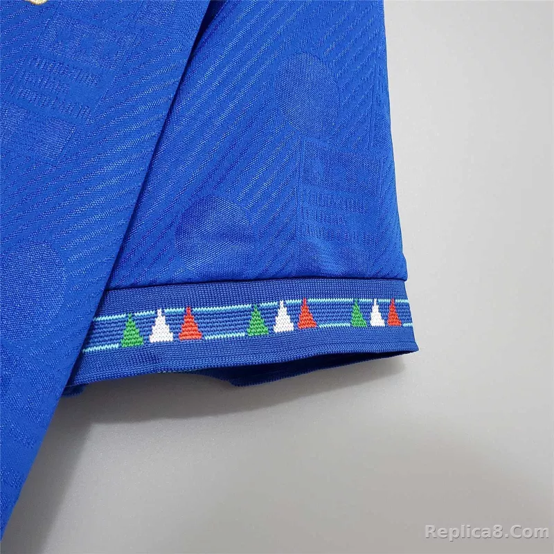 1994 Italy Home World Cup Retro Jersey - detail