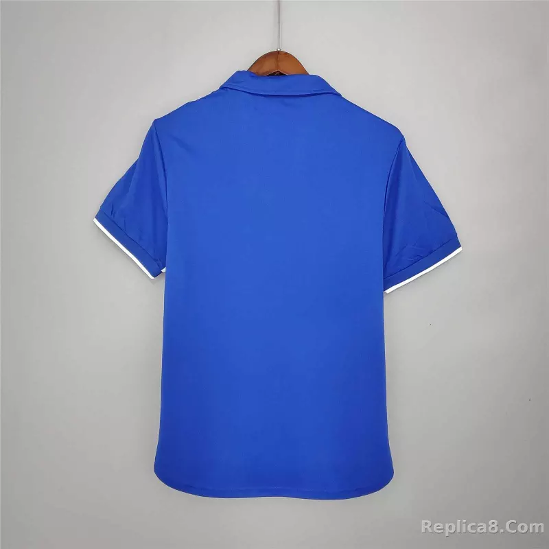 1998 Italy Home World Cup Retro Jersey - detail