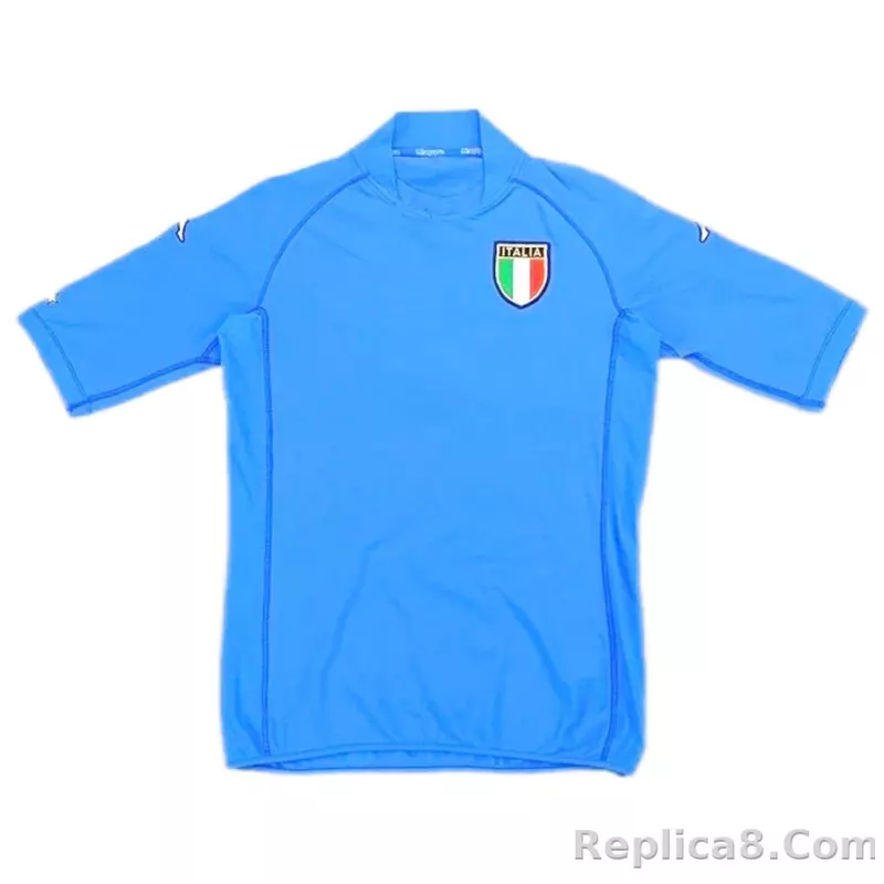 2002 Italy Home World Cup Retro Jersey