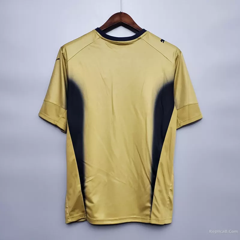 2006 Italy Home World Cup Goalkeeper Retro Jersey - detail