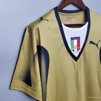 2006 Italy Home World Cup Goalkeeper Retro Jersey - view 8