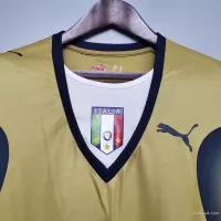 2006 Italy Home World Cup Goalkeeper Retro Jersey - view 10